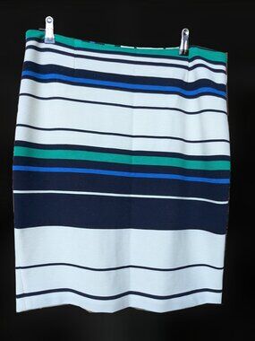 Simons Contemporaine striped skirt